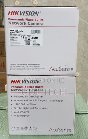 Hikvision Panoramic Ip Fixed Bullet Camera Ip 4mp Acusense