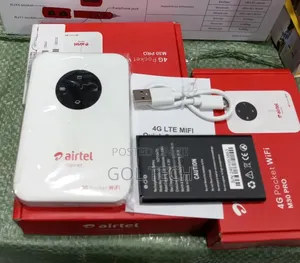 Airtel 4g Universal Mini Router (Mifi) With Ethernet Port