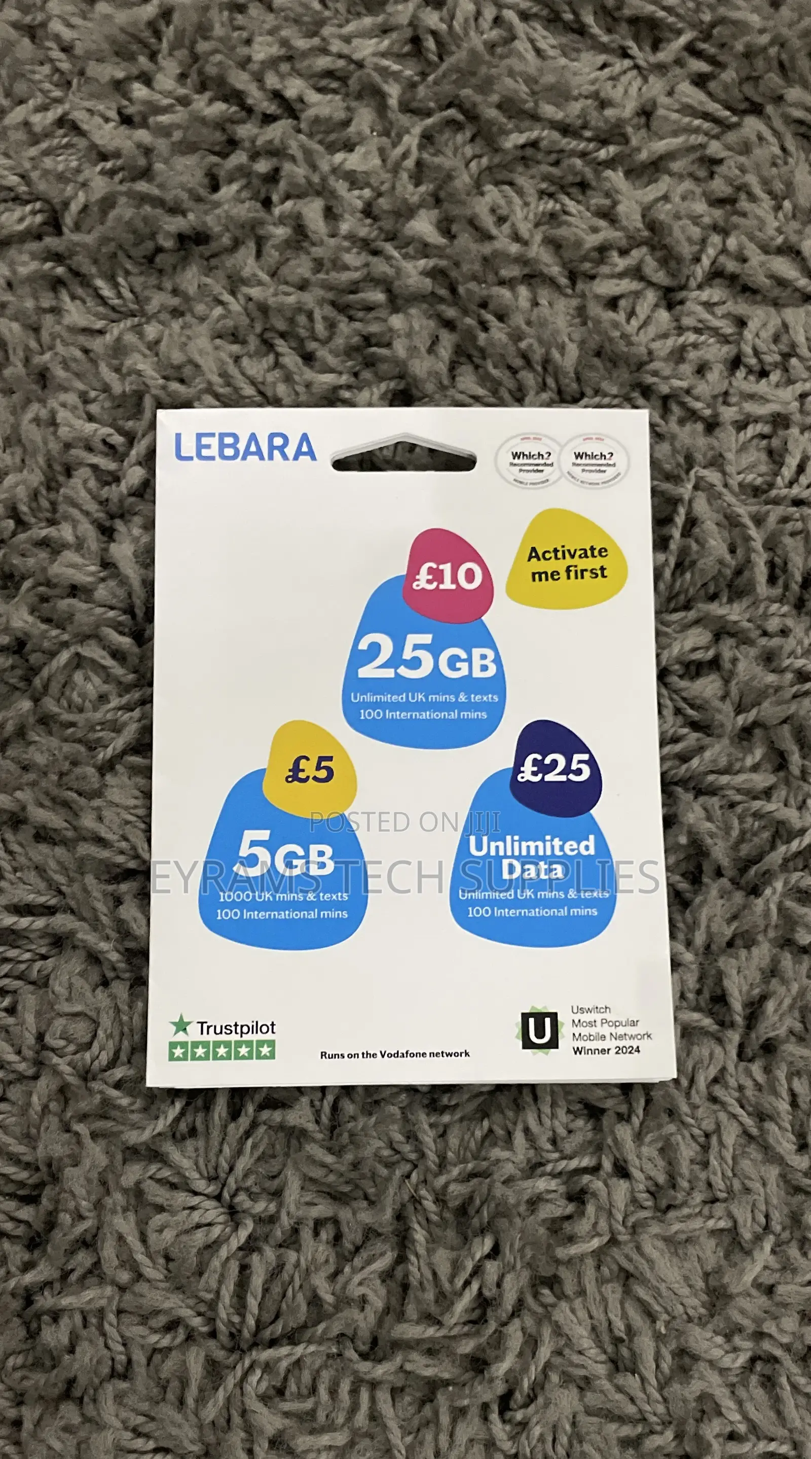 Uk Lebara Sim Card