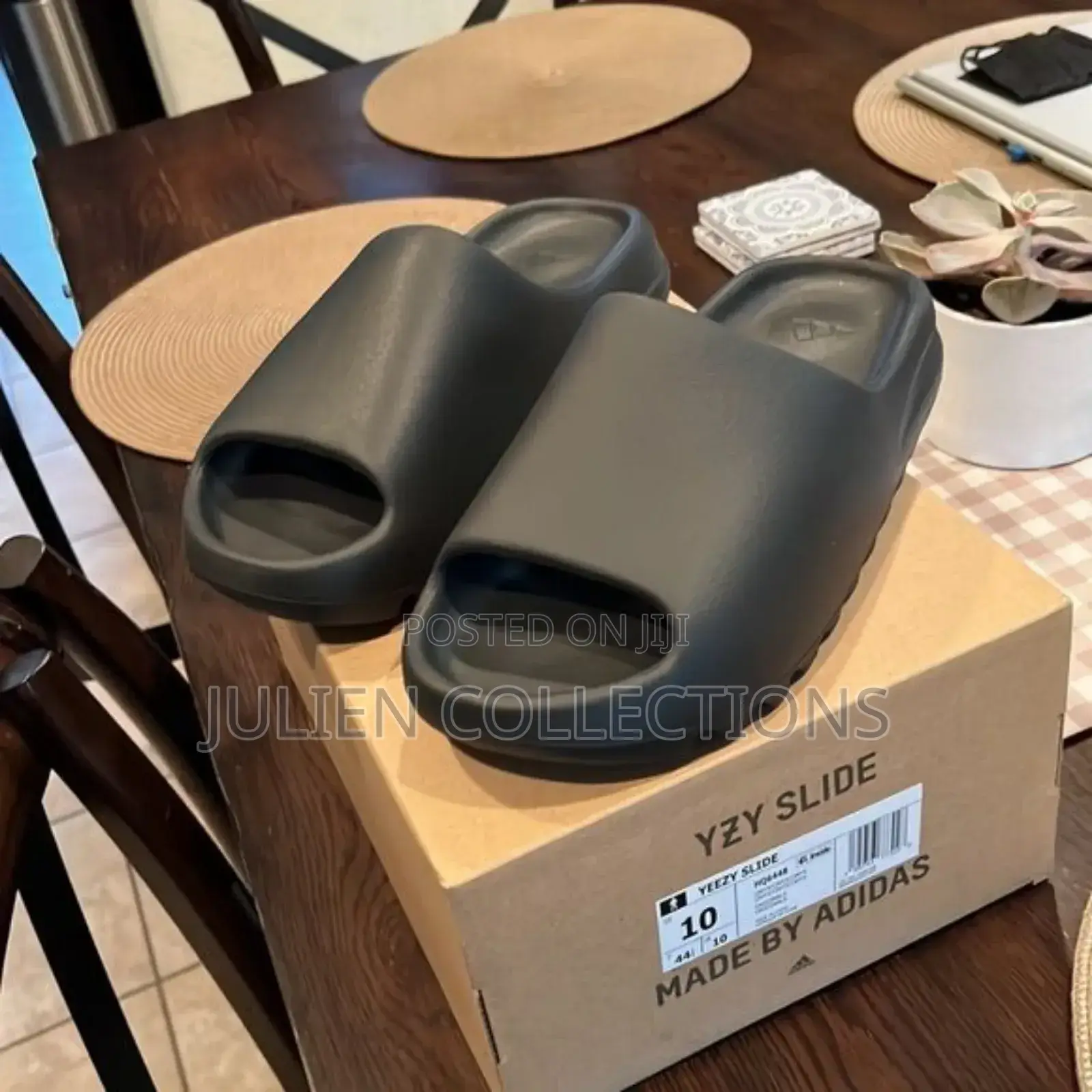 Adidas Yeezy Slides All Black