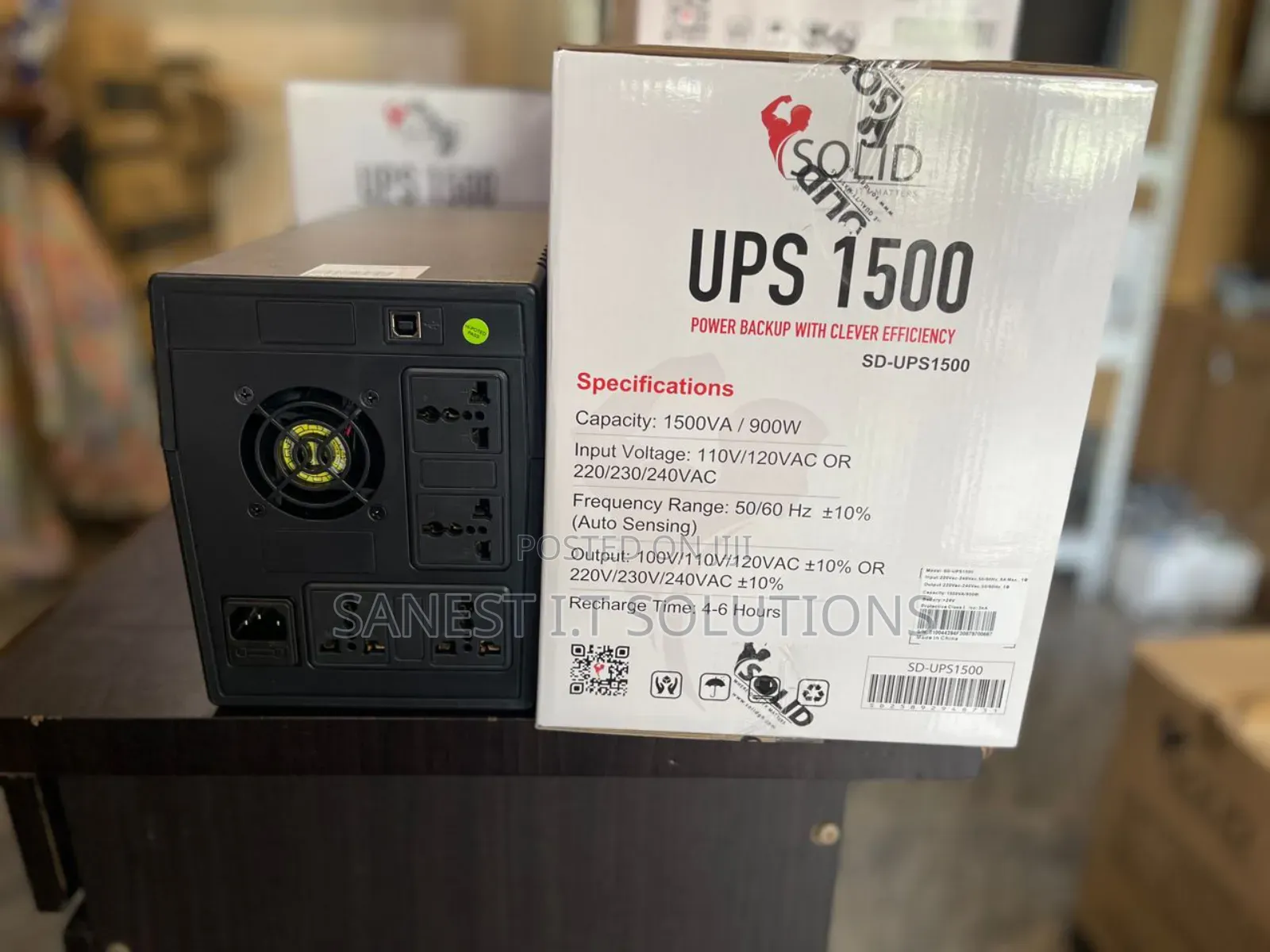Ups 1500va Uninterrupted Power Supply