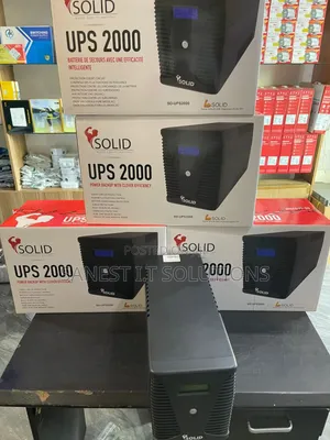 Ups 2000va Uninterrupted Power Supply With Led Display