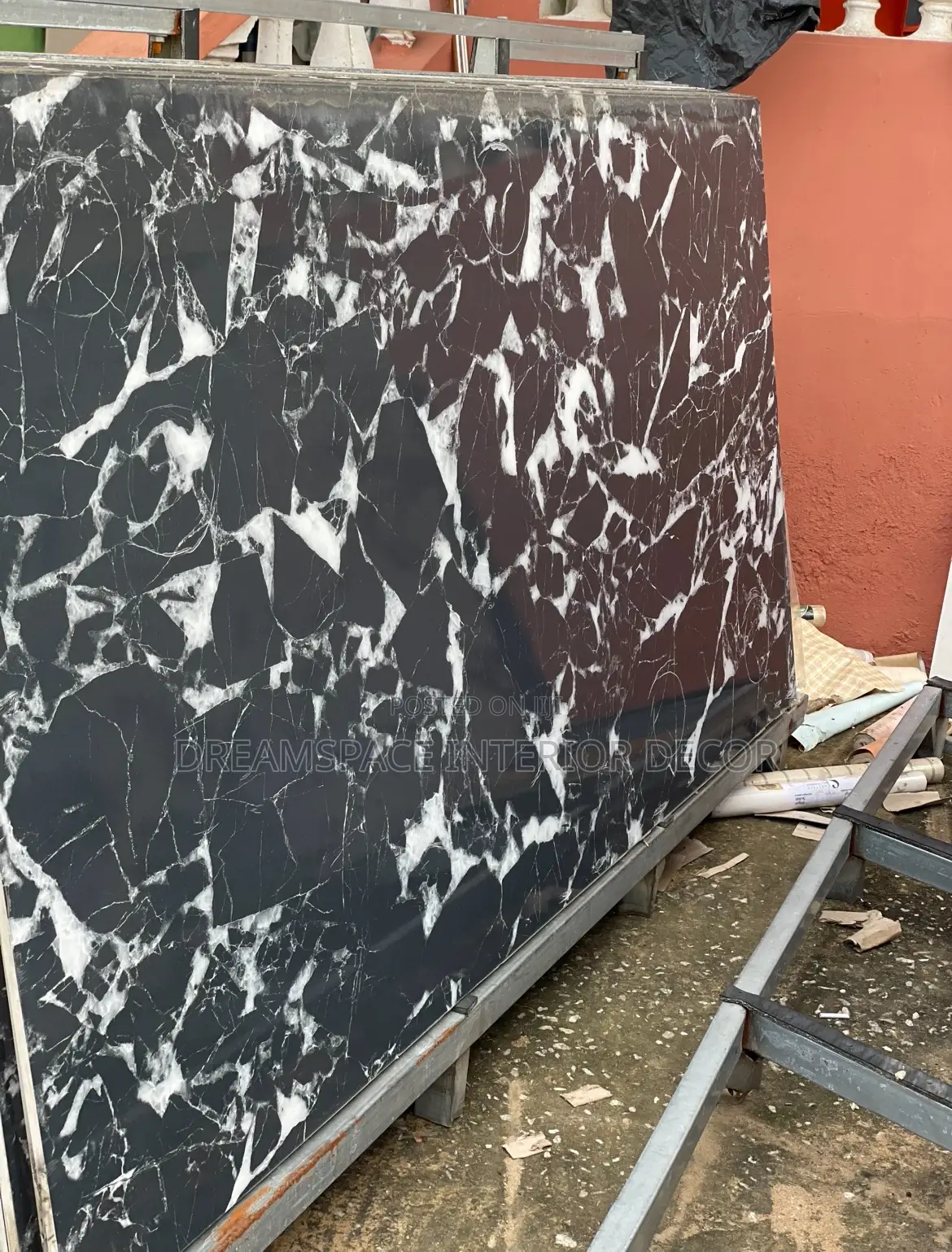 Black and White Marble Sintered Stone for Kitchen and Walls