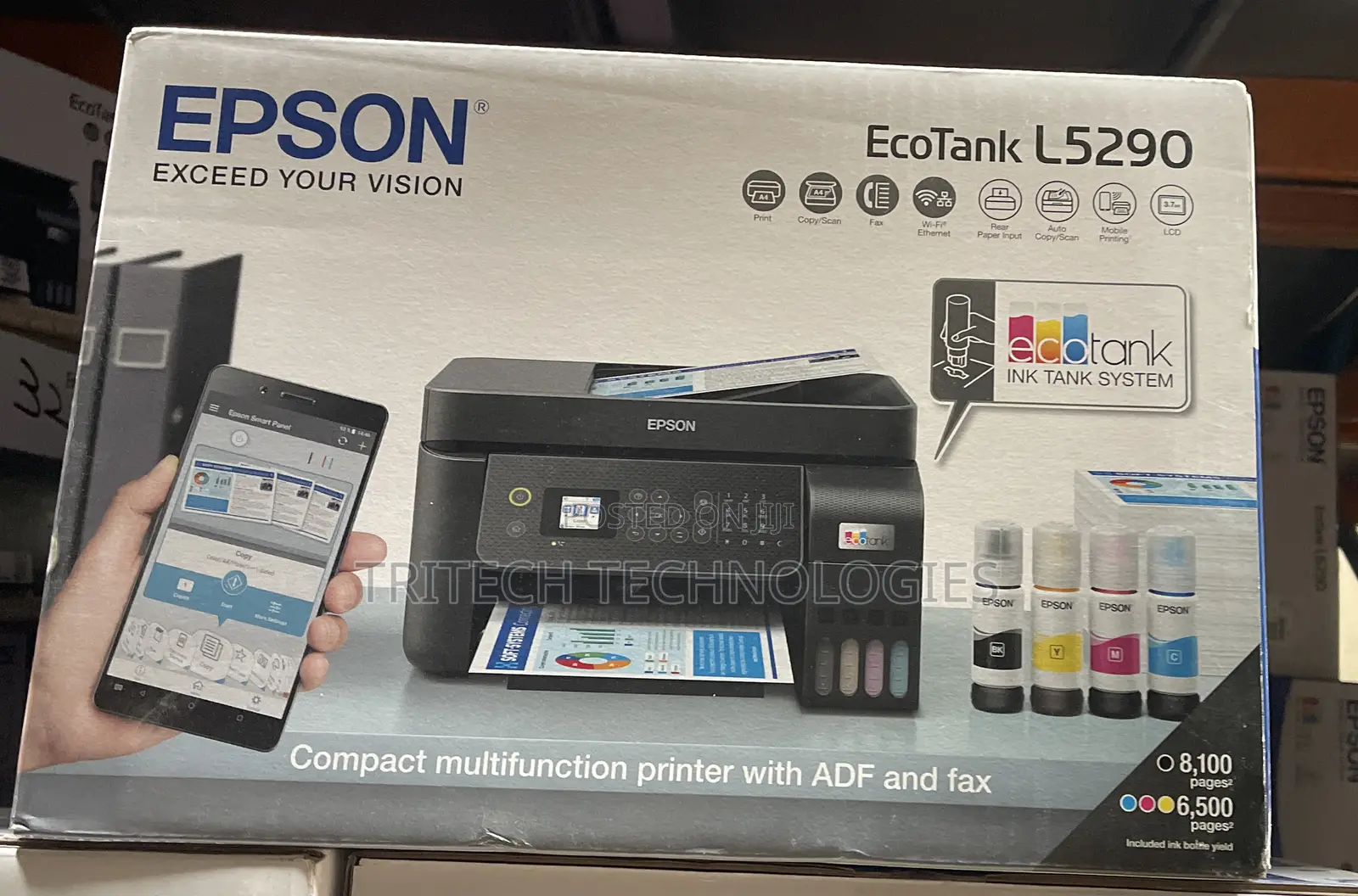 Epson Ecotank L5290 A4 All-in-One Printer Wifi With Adf