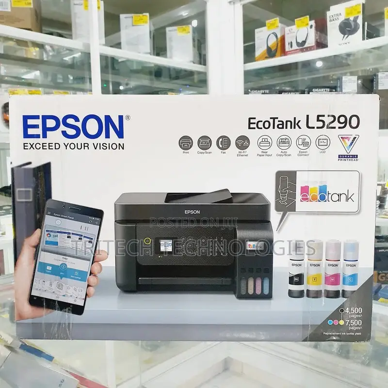 Epson Ecotank L5290 A4 All-in-One Printer Wifi With Adf