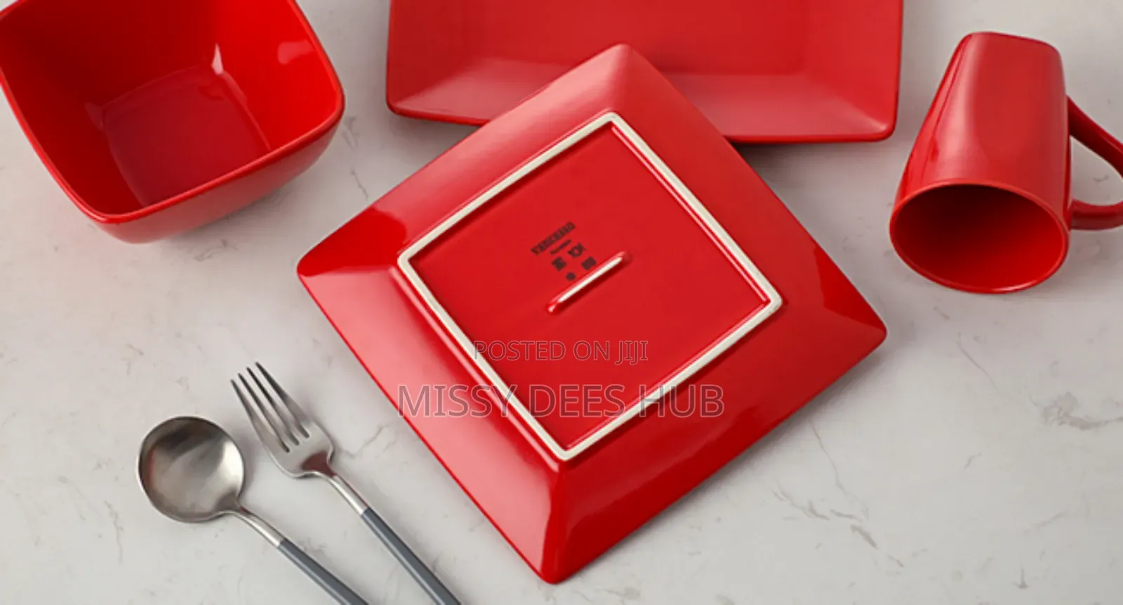 16pcs Square Dinner Set