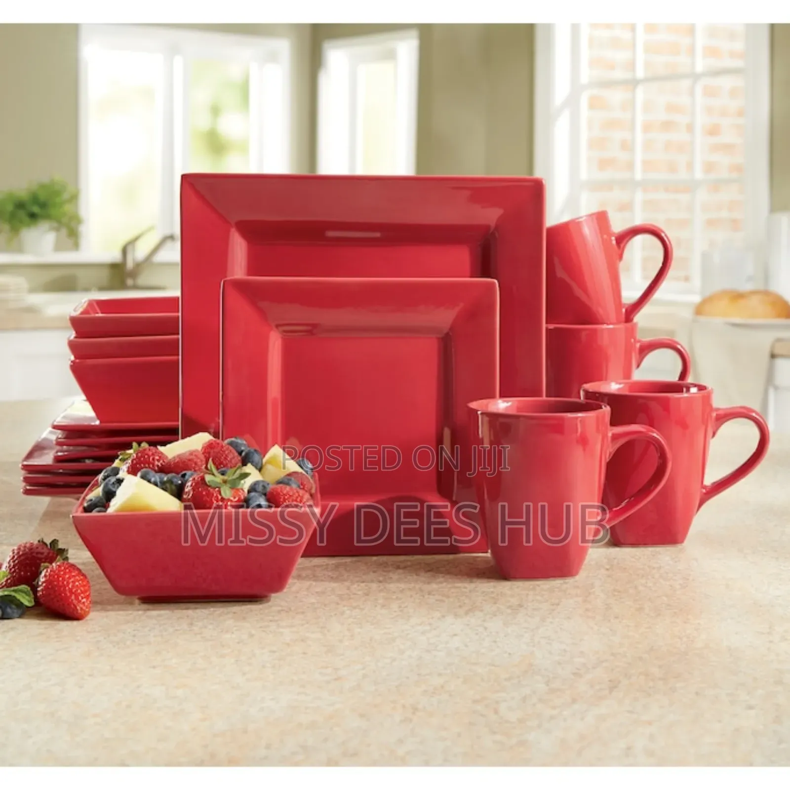 16pcs Square Dinner Set