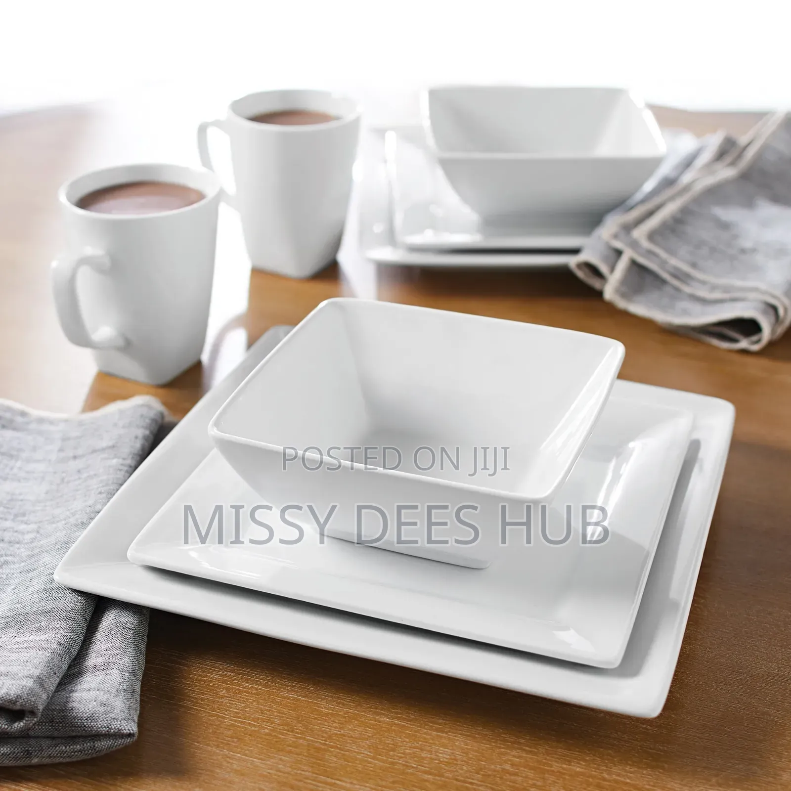 16pcs Square Dinner Set