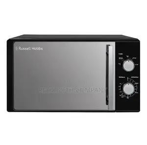 Russell Hobbs Black Compact Black Manual Microwave 20l
