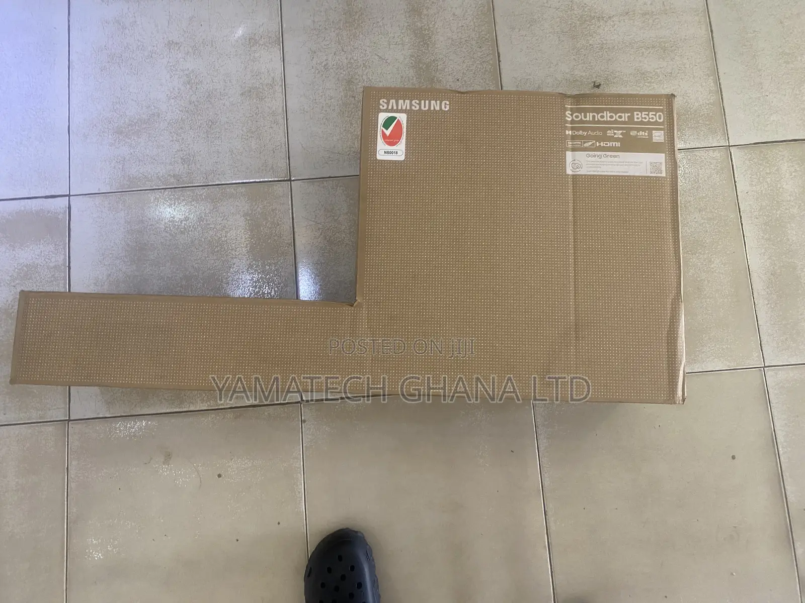Original Samsung Wireless Soundbar With Woofer Hw-B550 Model