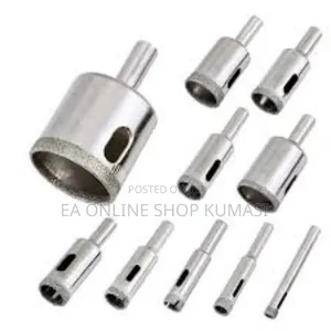 16pcs of Diamond Drill Bit ,Making Holes in Glass and Tiles