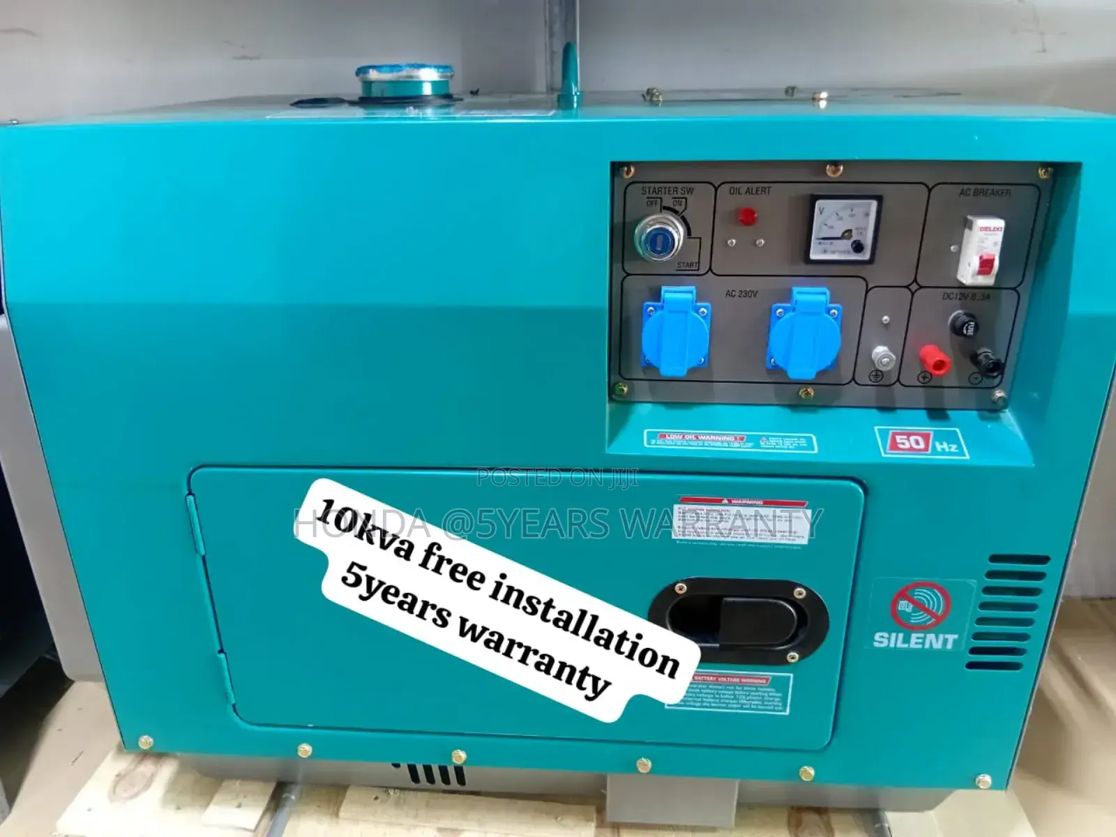 Three Phase Gen Perkins 10kva 13000watt Diesel Generator