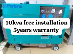Advanced Tech Gen Perkins 10kva 13000watt Diesel Generator