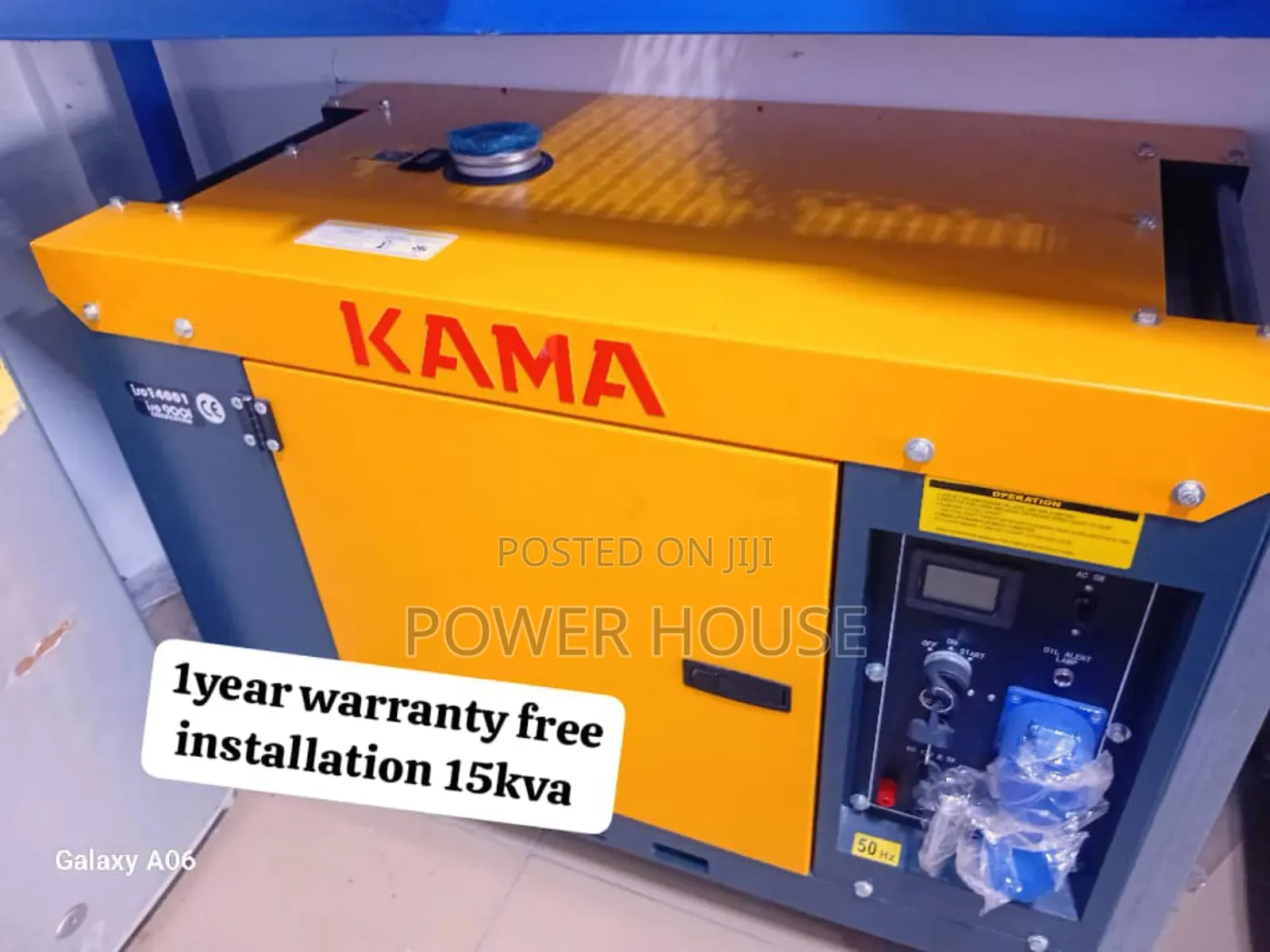 Vanta Matrix Kama 15kva Diesel Generator 15kva