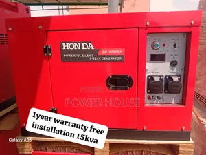 Vanta Vault Honda Diesel Generator 15kva 16500watts 15kva