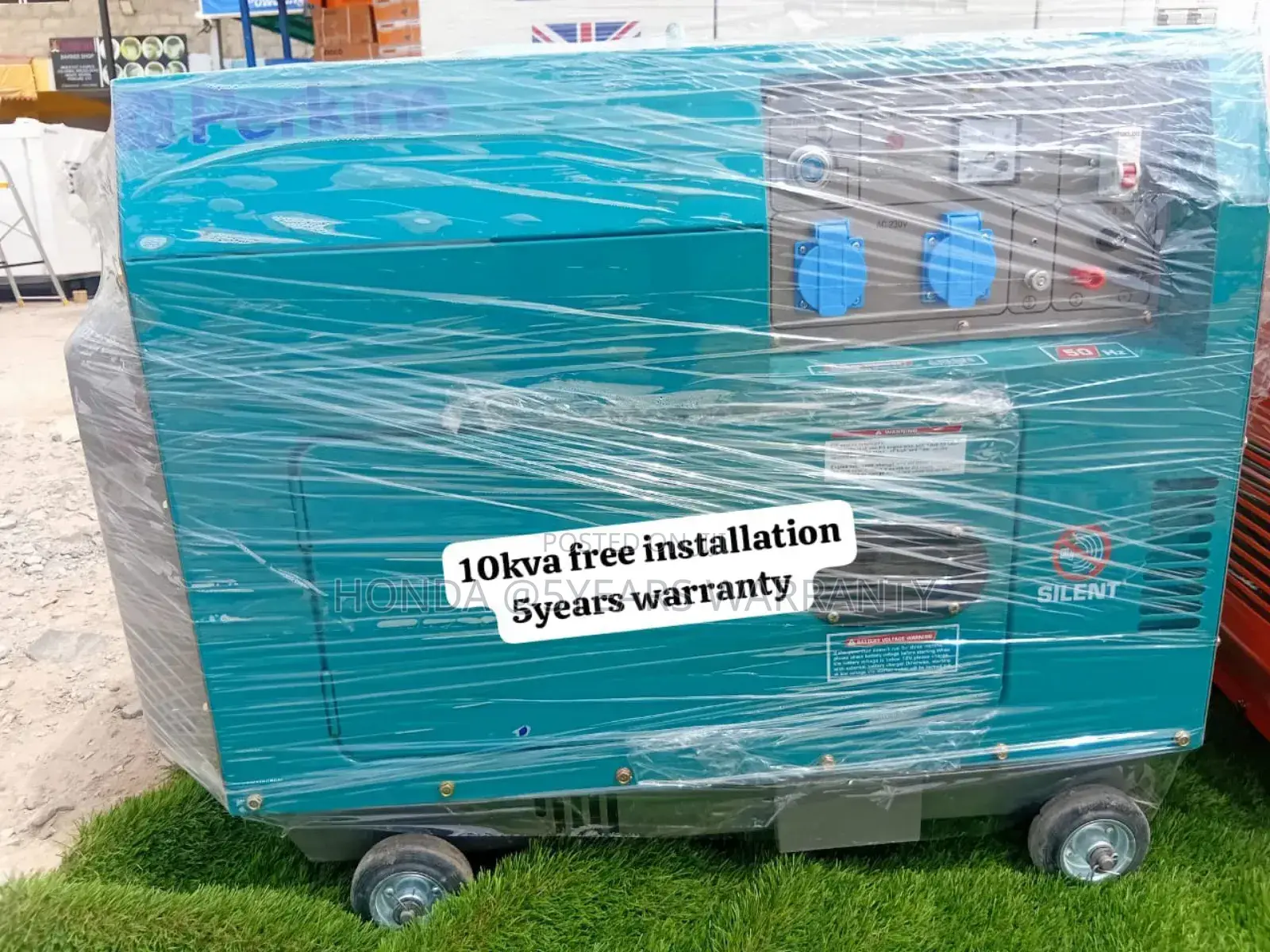 Low Noise Gen Perkins 10kva 13000watt Diesel Generator