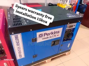 Vortex Driv 15kva 16500watts Diesel Generator Perkins