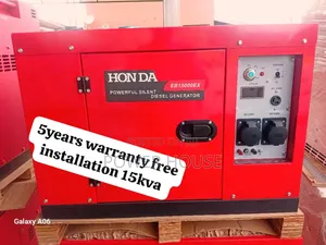 Vortex Flow Honda Diesel Generator 15kva 16500watts
