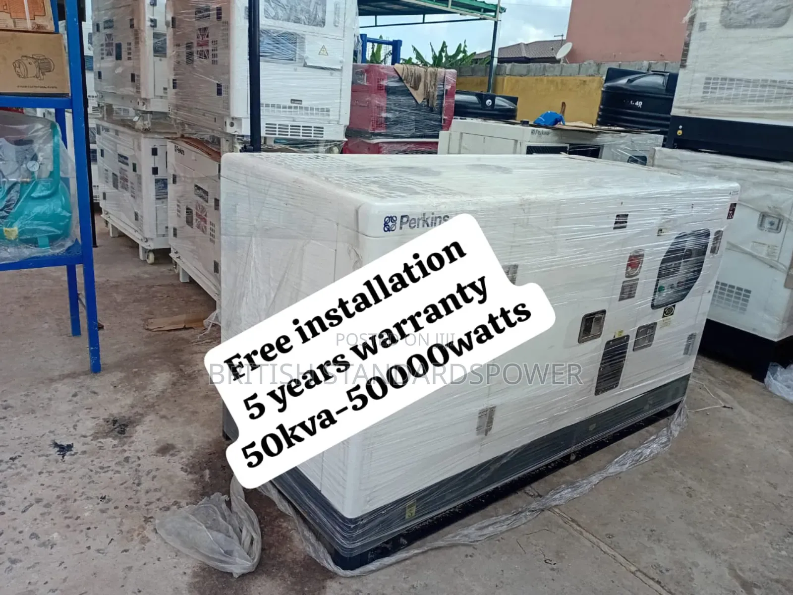 High Excellence 50kva Silent Diesel Generator Set 50kva