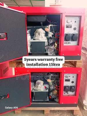 Vortex Panel Honda 15kva 16500watts Diesel Generator