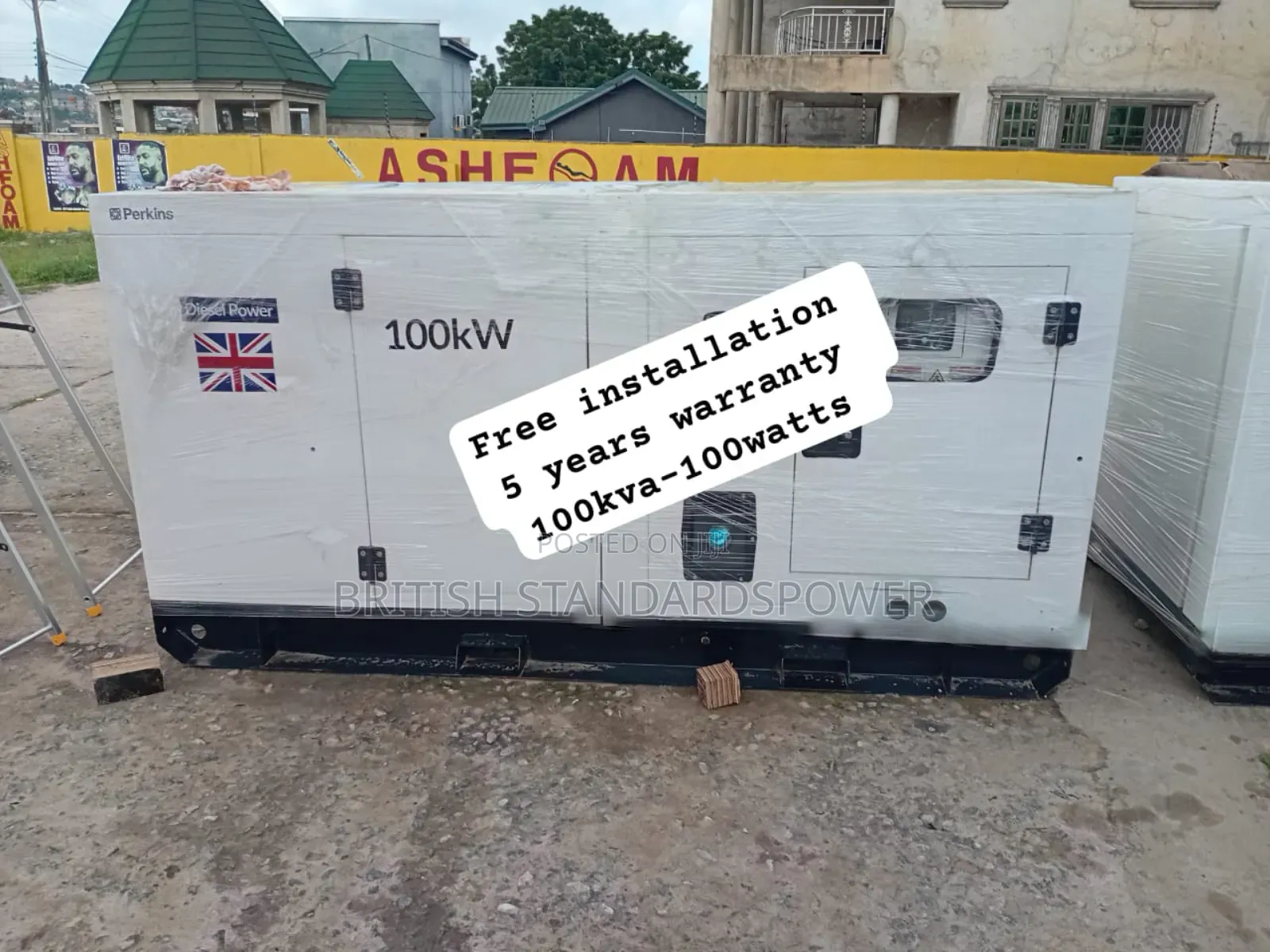 Energy Expertise 100kva Silent Diesel Generator 100kva