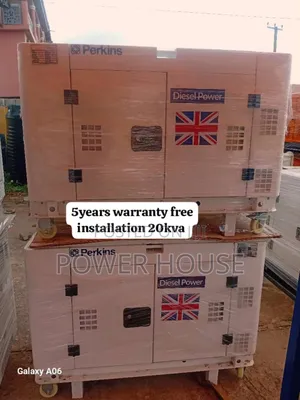Vortex Unit 20kva Perkins Generator Diesel 20kva