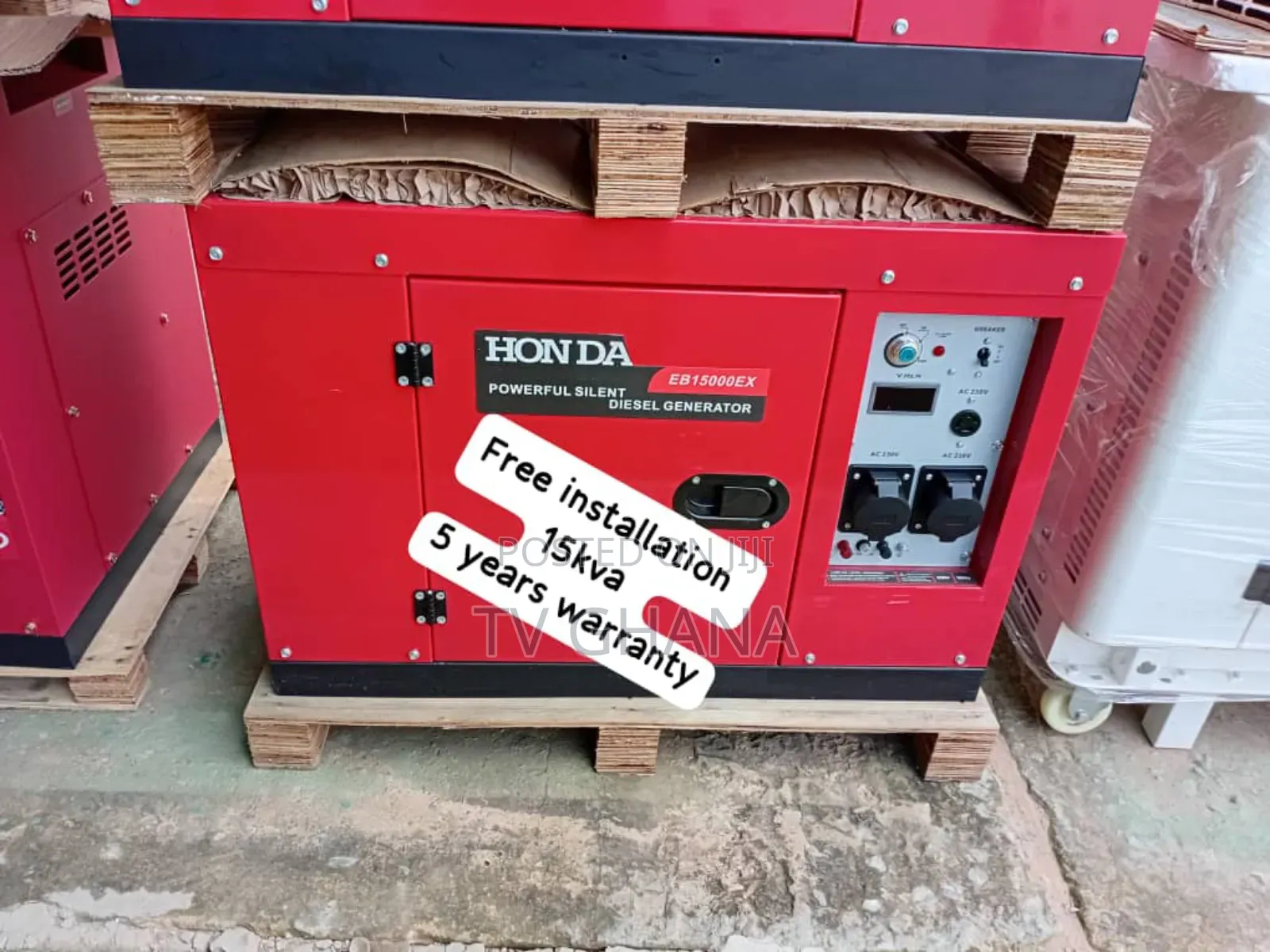 Serenepowerx 15kva Silent Honda 15kva Diesel