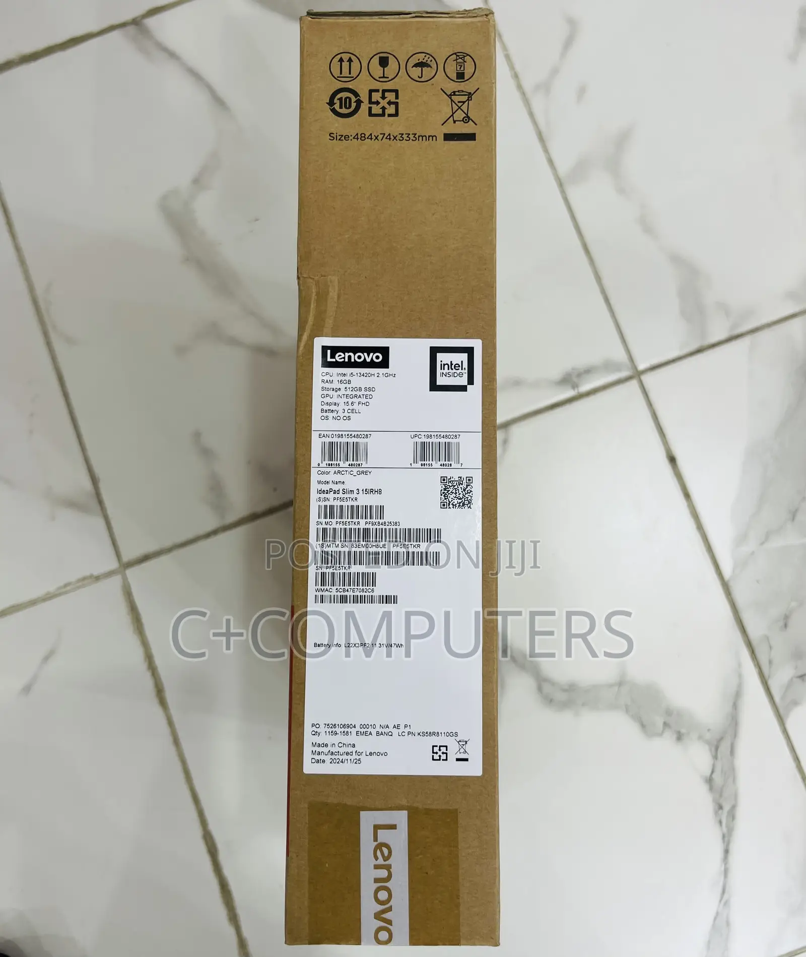 New Laptop Lenovo Ideapad 3 16GB Intel Core i5 SSD 512GB