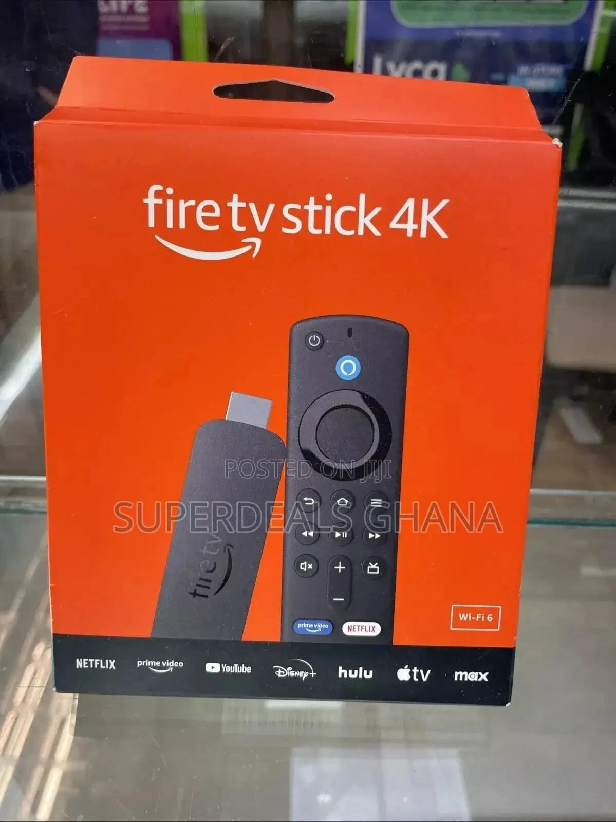 Jailbroken Amazon Fire Stick 4k Wi-fi 6 Alexa Voice Remote