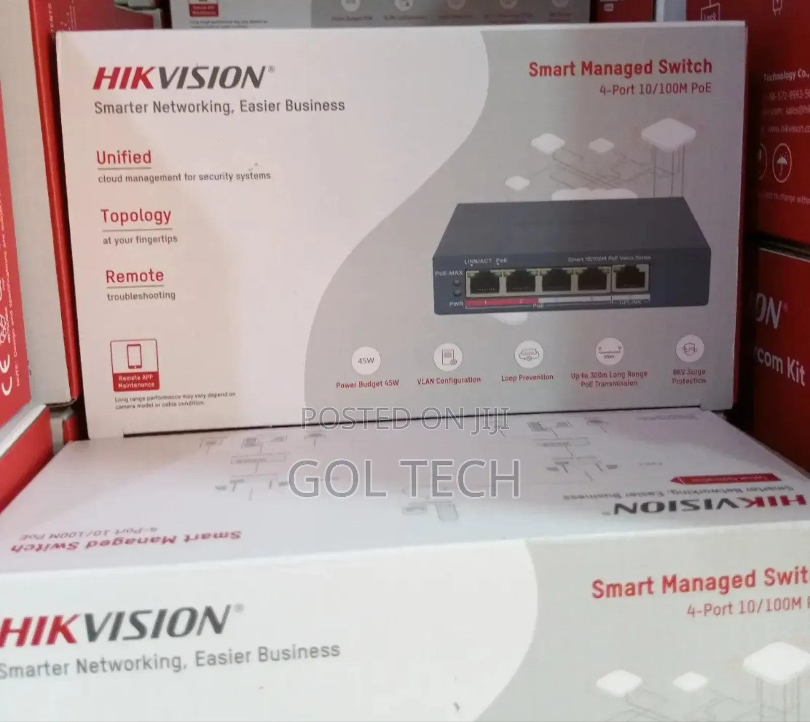 Hikvision Smart Managed Poe Switch Ds-3e1105-Ei/M