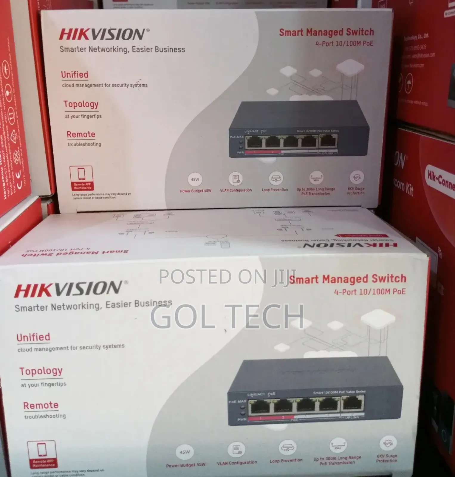 Hikvision Smart Managed Poe Switch Ds-3e1105-Ei/M