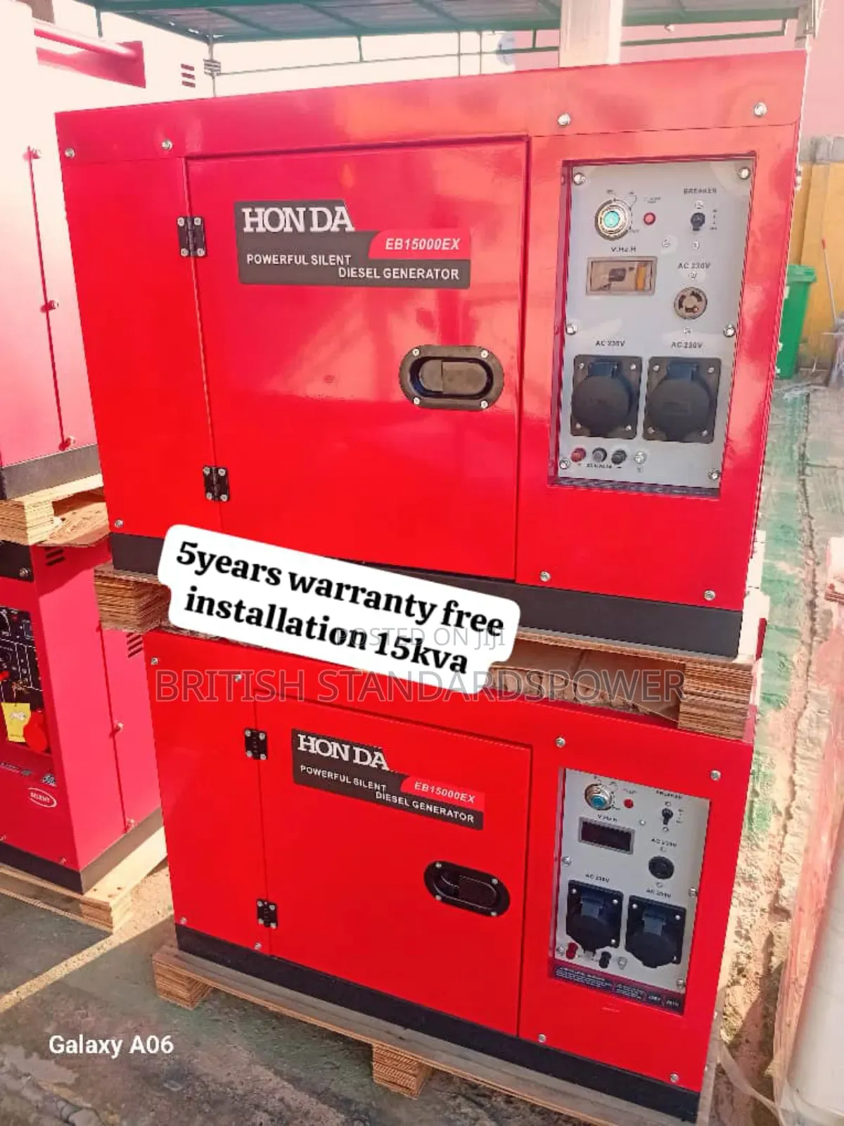 Energy Force Key Switch 15kva Diesel Generator
