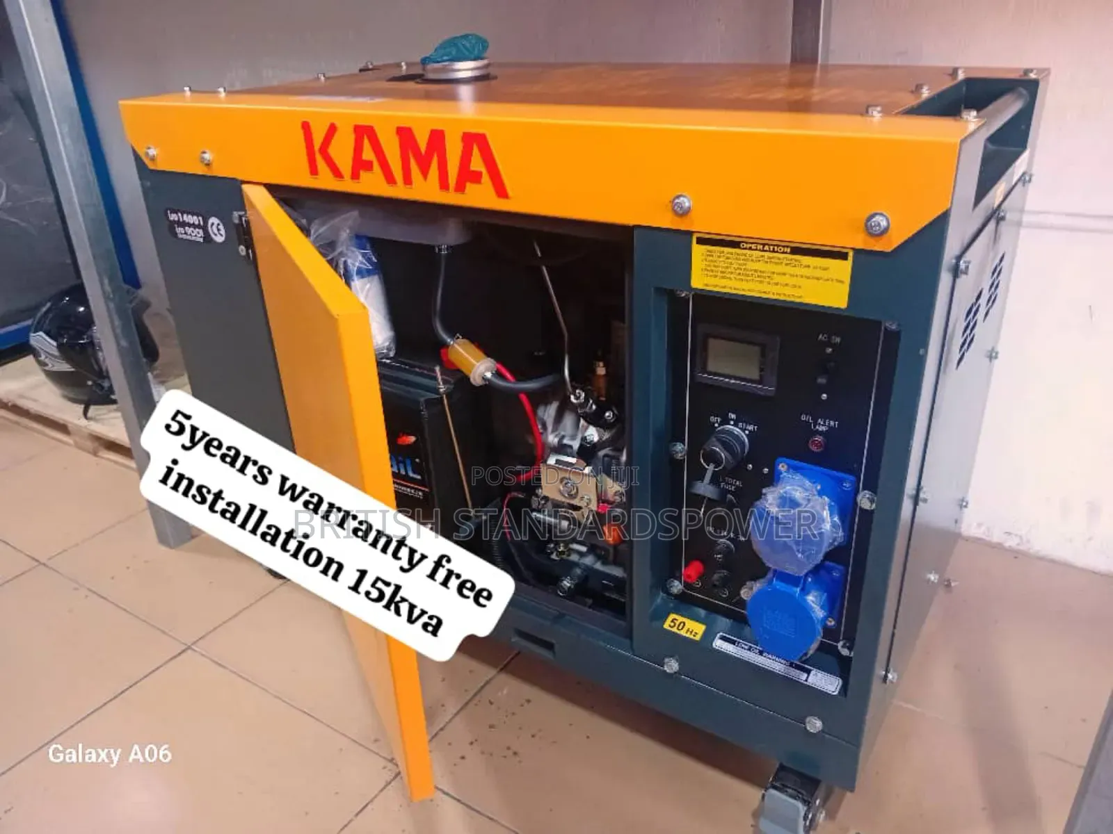 Enchanced Functionality 15kva Diesel Generator