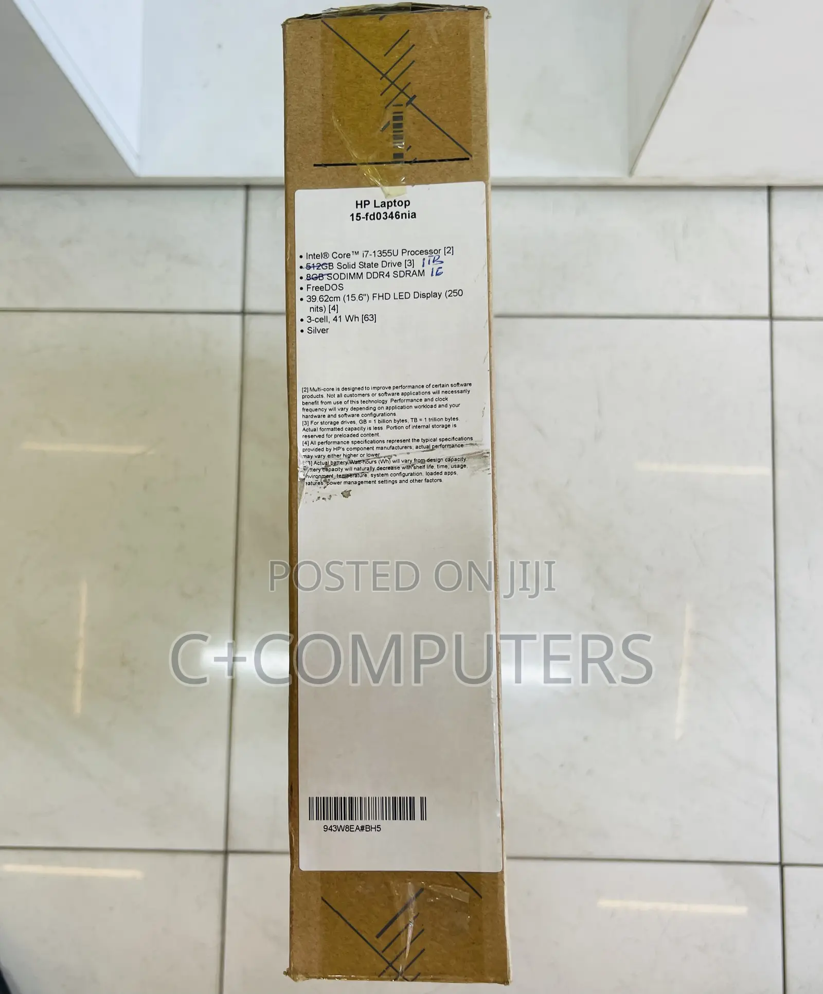 New Laptop HP 15 16GB Intel Core I7 SSD 1T