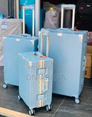 Anti - Crack Trolley Suitcase Traveling Luggage Bag