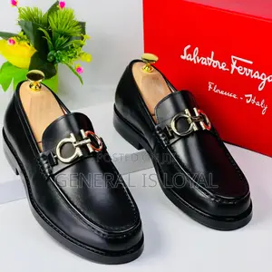 Salvatore Ferragamo Shoe/ Coffee