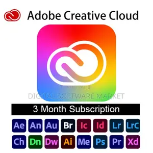 Adobe Creative Cloud All Apps 3 Month – Subscription