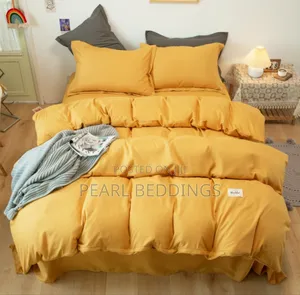 7pcs Luxurious Quality Cotton Duvet Available in Plain Color