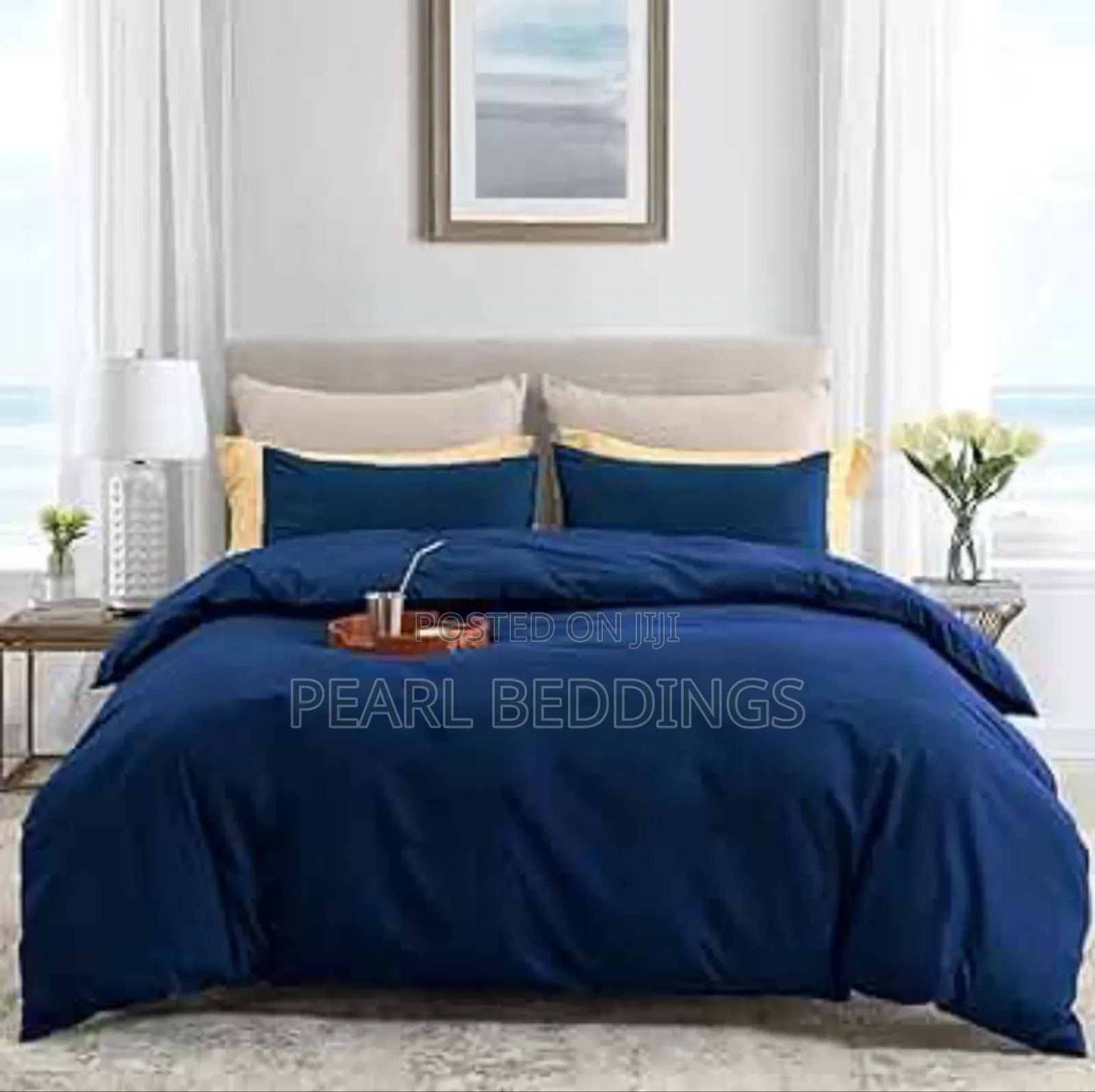 7pcs Luxurious Quality Cotton Duvet Available in Plain Color