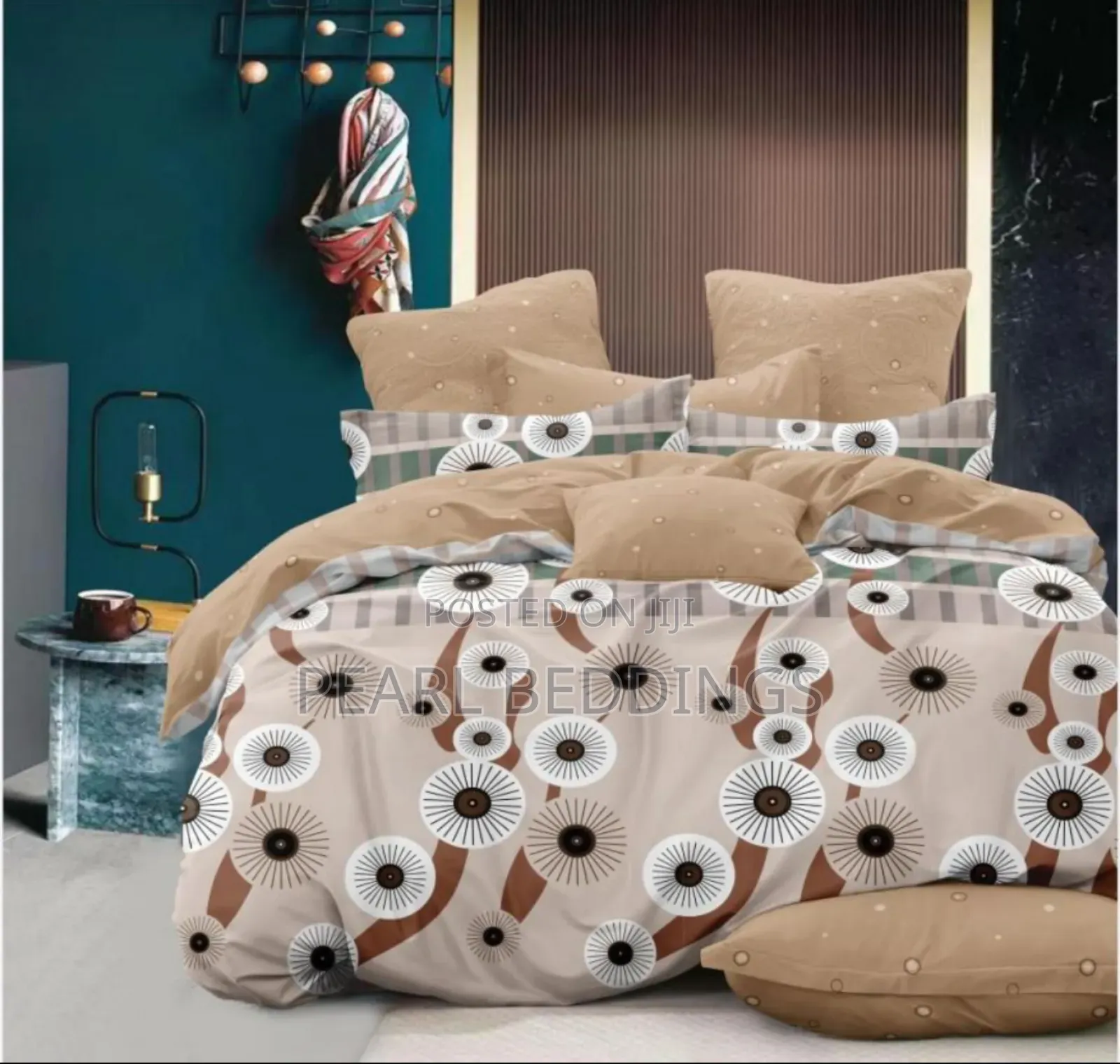 7pcs Quality Luxurious Cotton Duvet Set Available in Designs