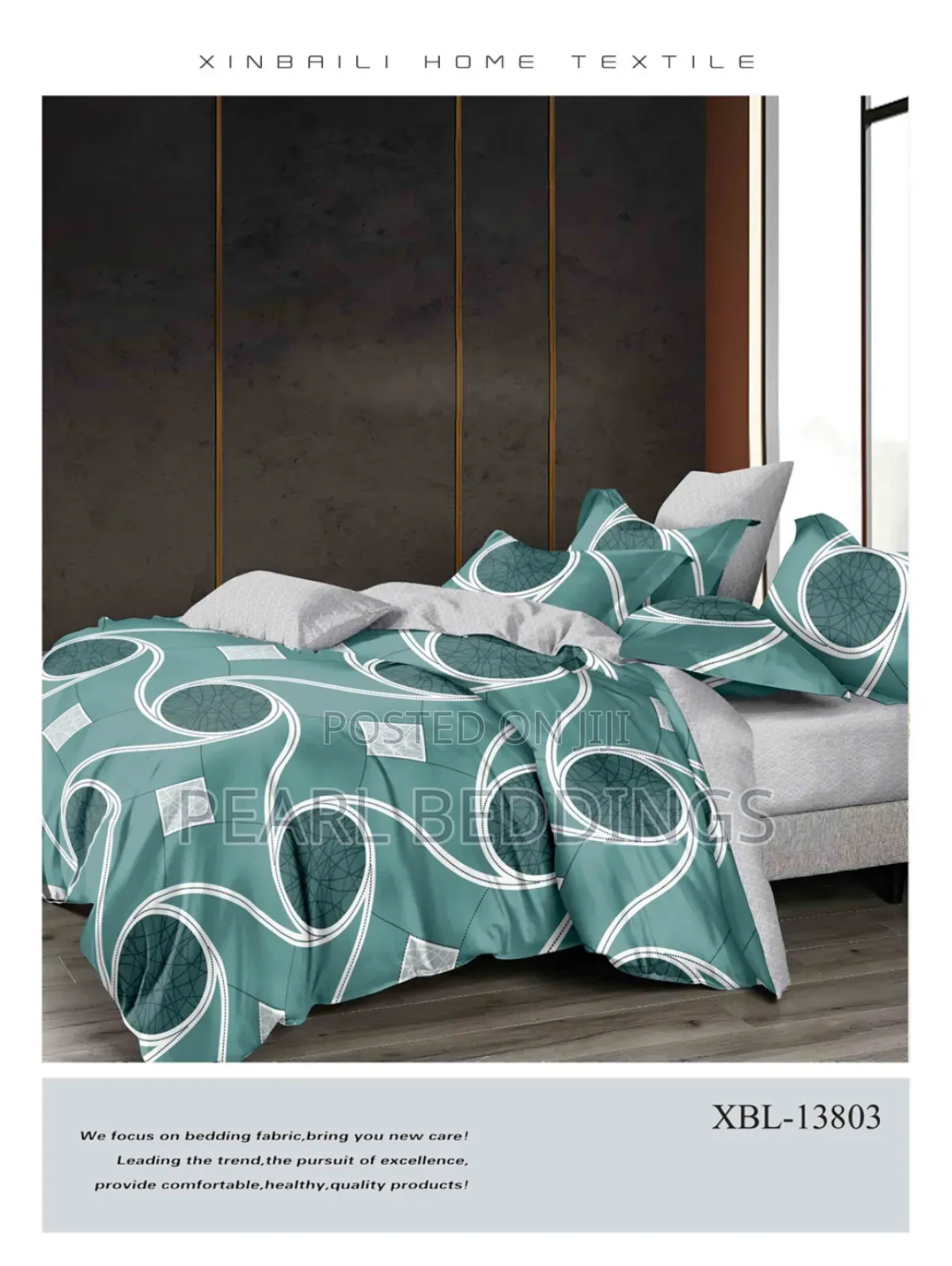 7pcs Quality Luxurious Cotton Duvet Set Available in Designs