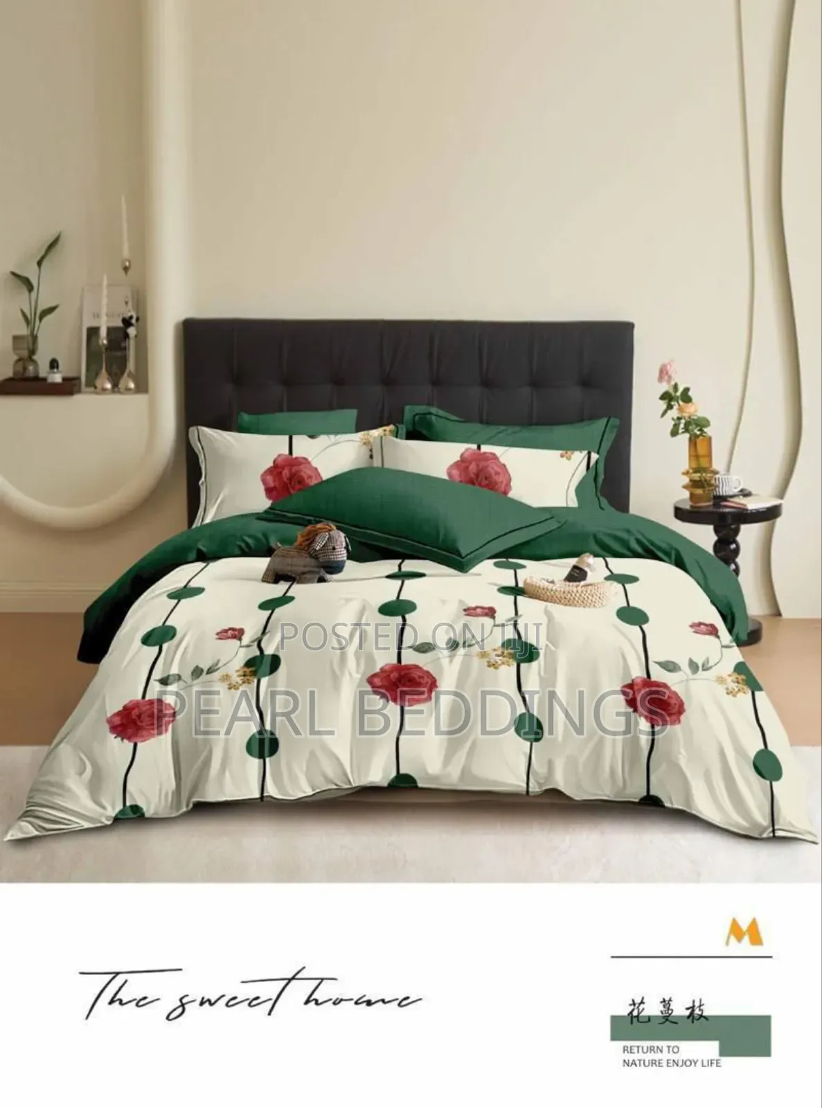 7pcs Quality Luxurious Cotton Duvet Set Available in Designs