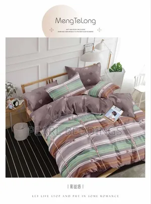 7pcs Quality Luxurious Cotton Duvet Set Available in Designs