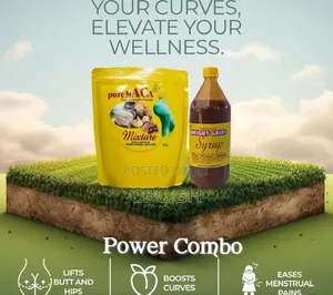 Maca Powder and Syrup Combo for Sexy Figure
