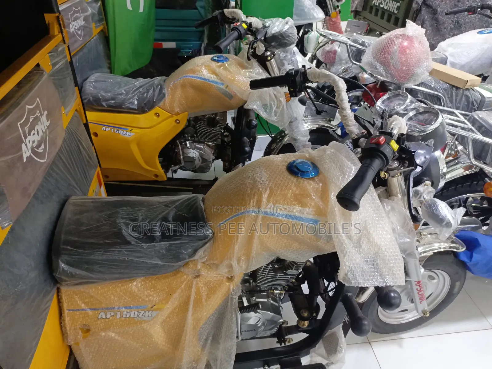 New Apsonic AP150ZK 2025 Yellow