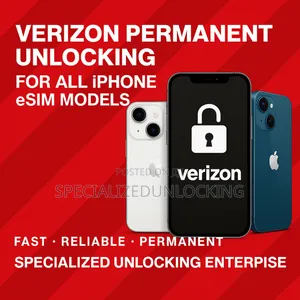 All iPhones Verizon Esim Permanent Unlocking