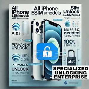 All iPhones Att Esim All Status Unlocking Permanent