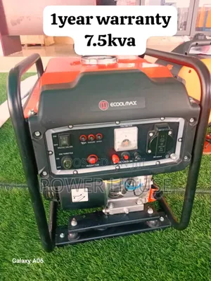 Phoenixzone Generator 7.5kva 8500watts Ecoolmax 7.5kva