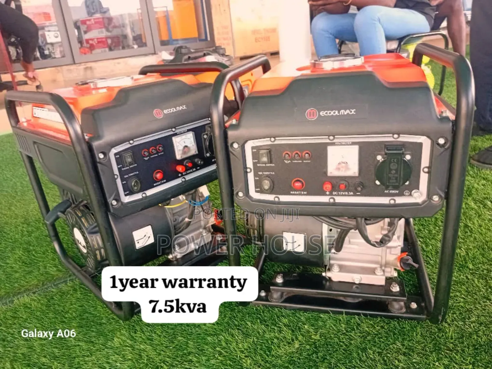 Zenith Base Ecoolmax Petrol Generator 7.5kva 8500watts