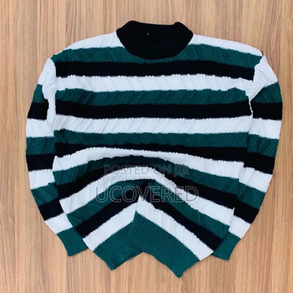 Unisex Rhombus Casual Pullover